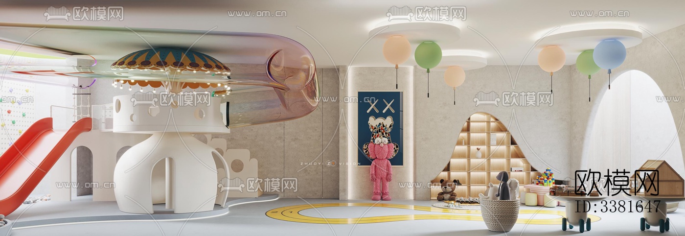 现代别墅效果图下载（渲染图11）