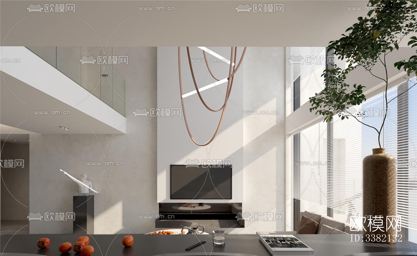 现代别墅效果图下载（渲染图18）