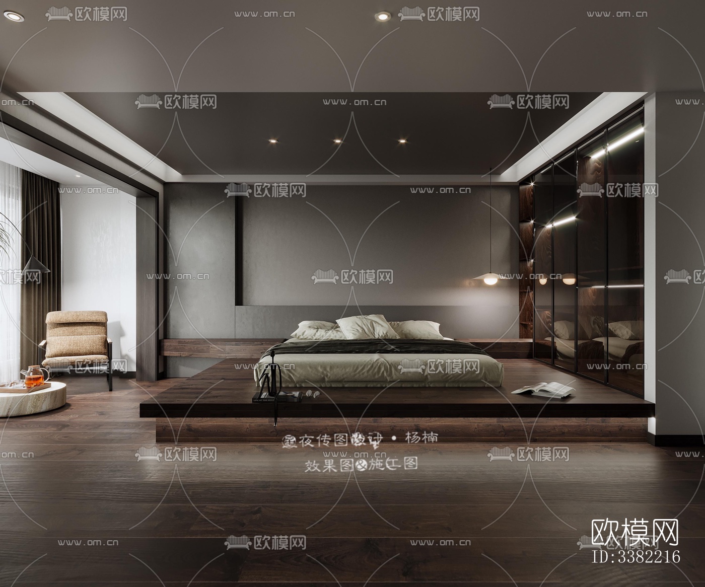 现代别墅效果图下载（渲染图18）