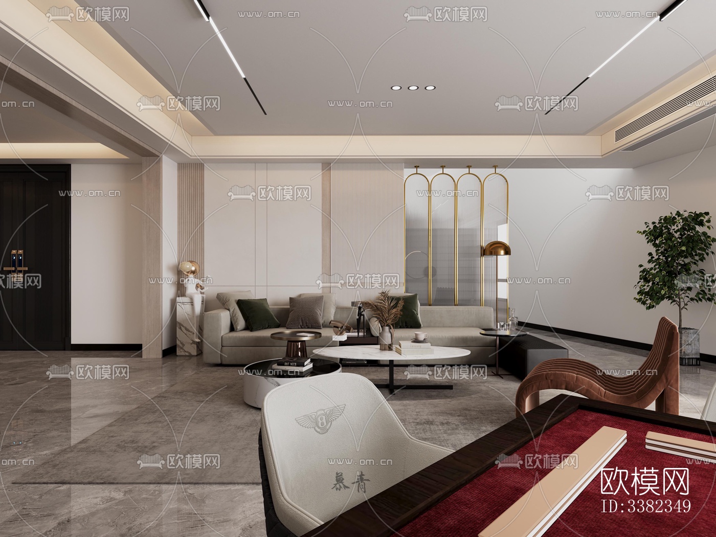 现代别墅效果图下载（渲染图10）