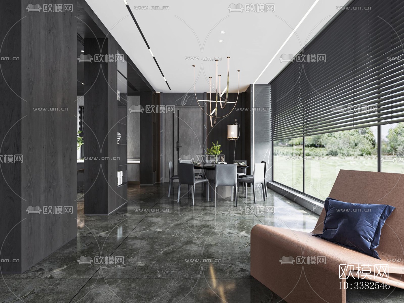 现代别墅效果图下载（渲染图11）