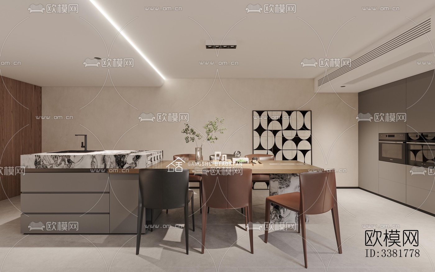 现代别墅效果图下载（渲染图14）