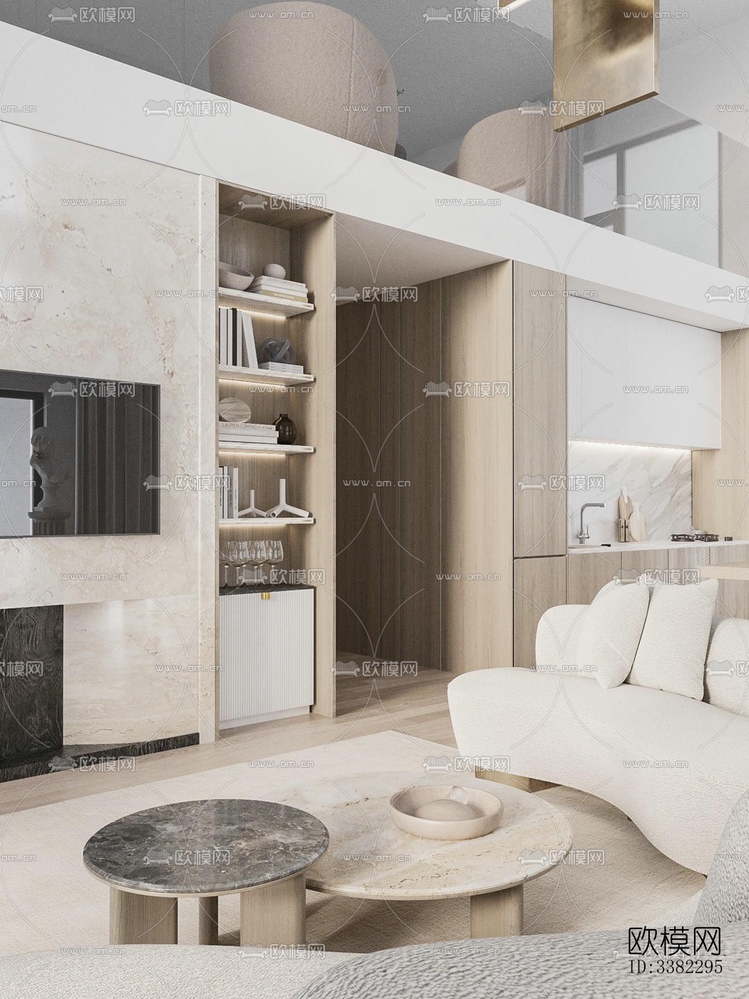 现代别墅效果图下载（渲染图11）