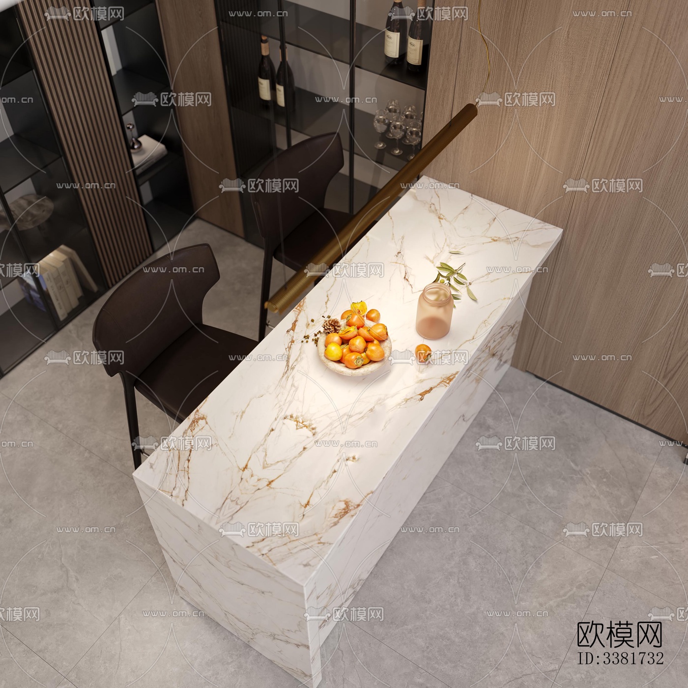 现代别墅效果图下载（渲染图8）