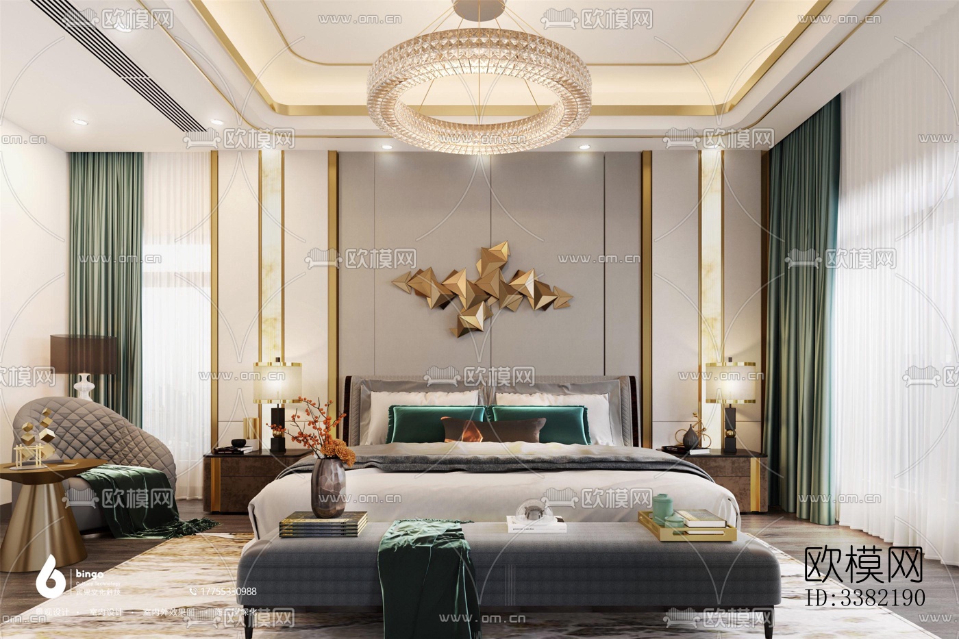 现代别墅效果图下载（渲染图7）