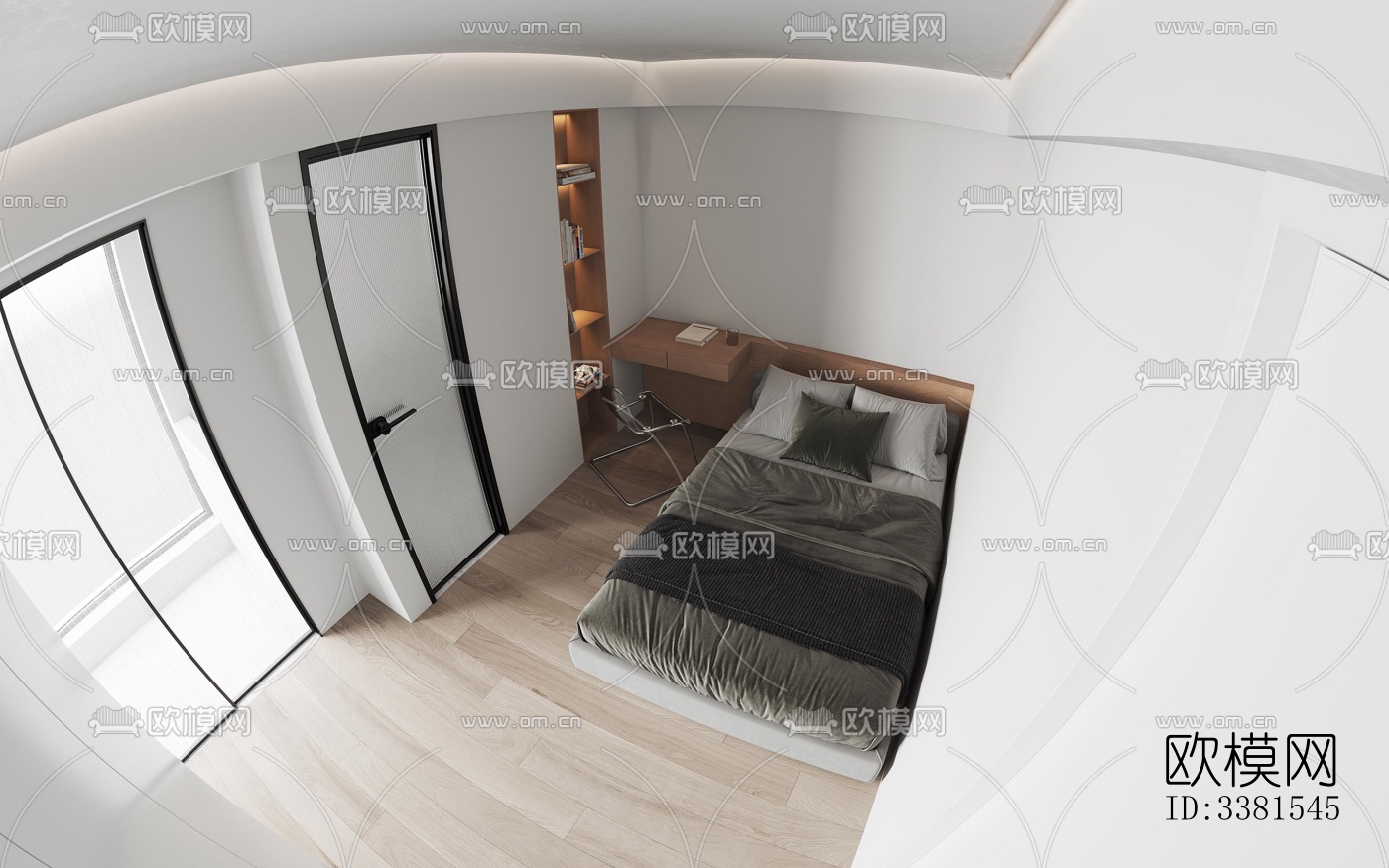 现代别墅效果图下载（渲染图2）