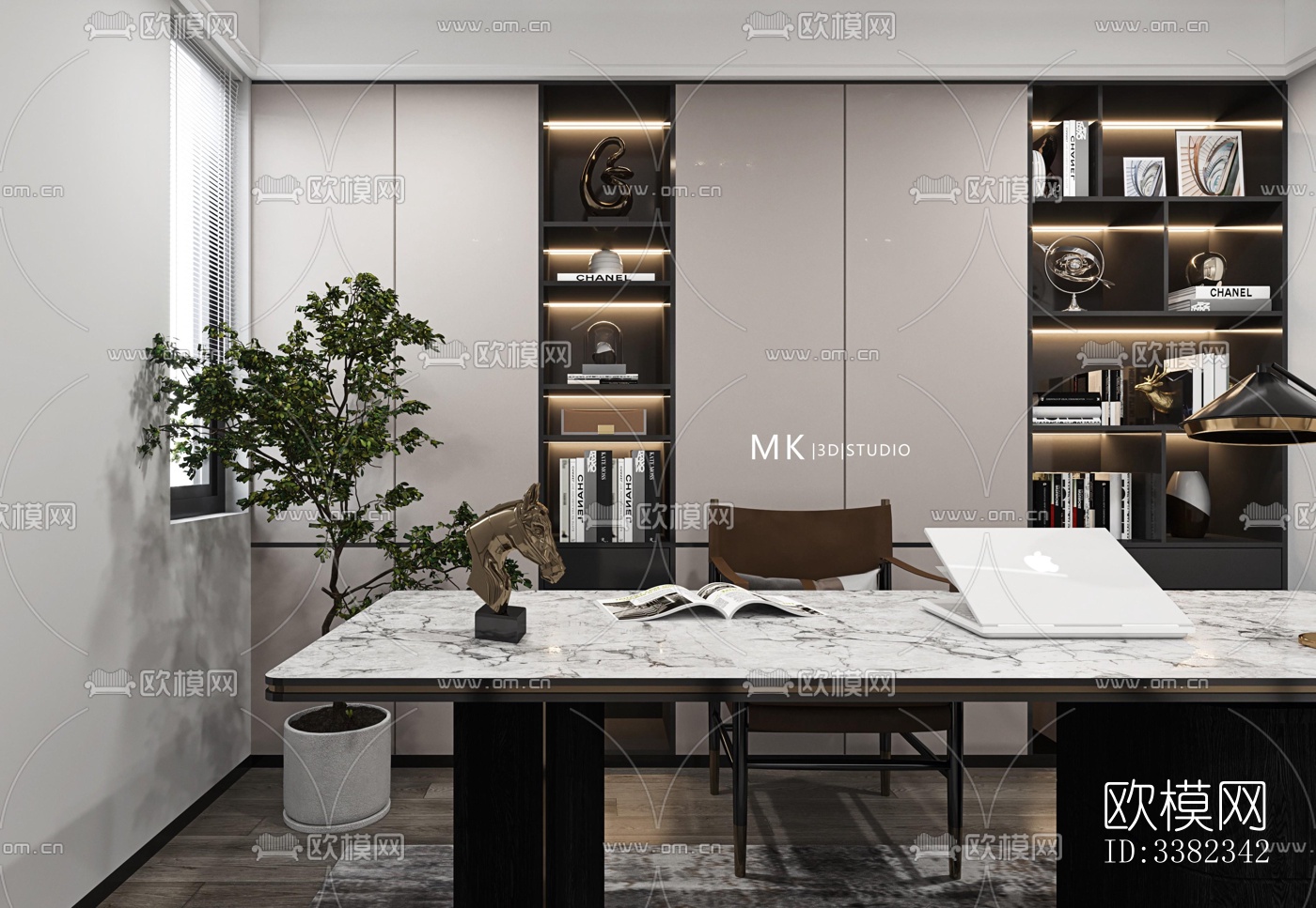 现代别墅效果图下载（渲染图11）