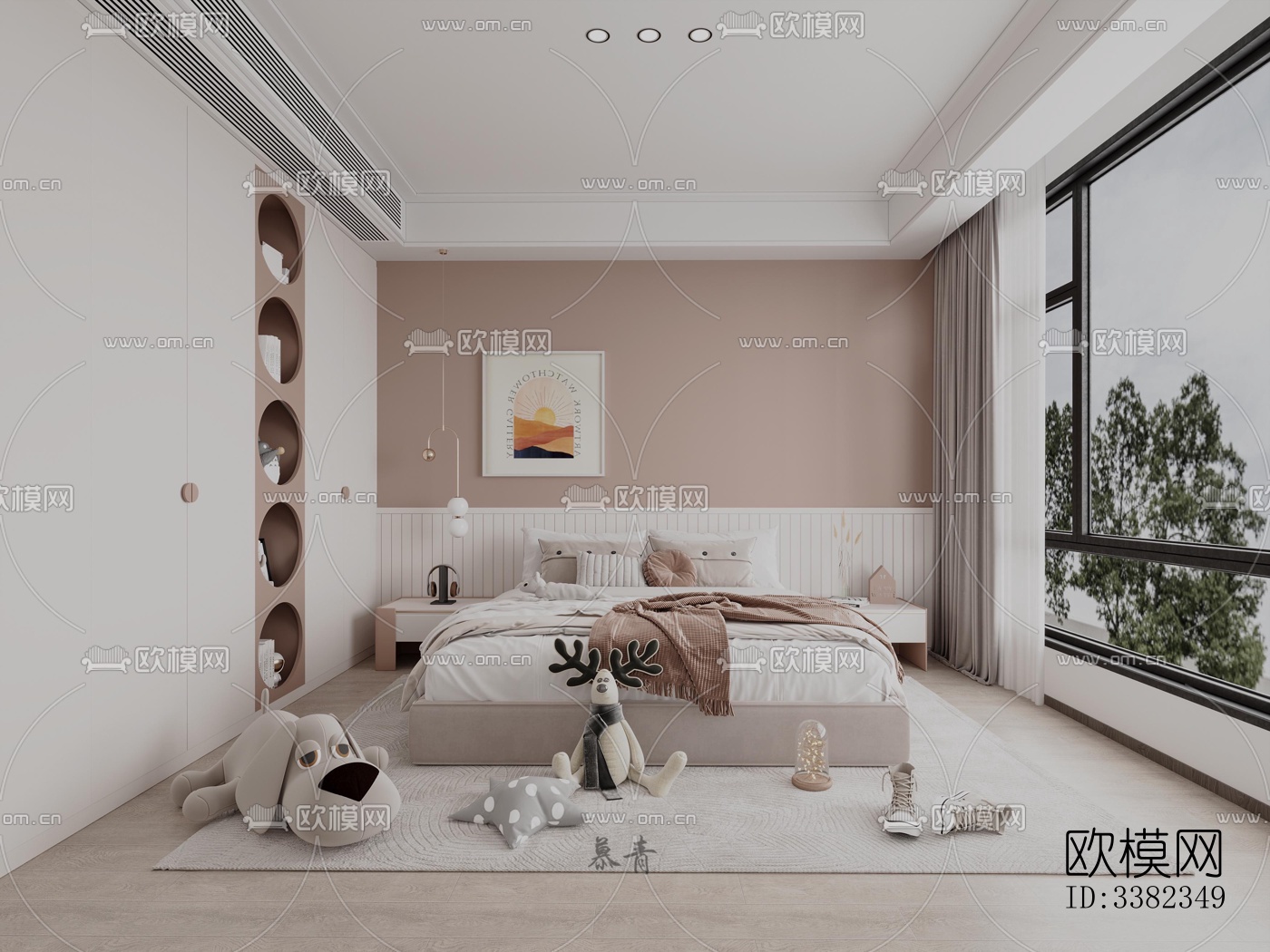 现代别墅效果图下载（渲染图11）