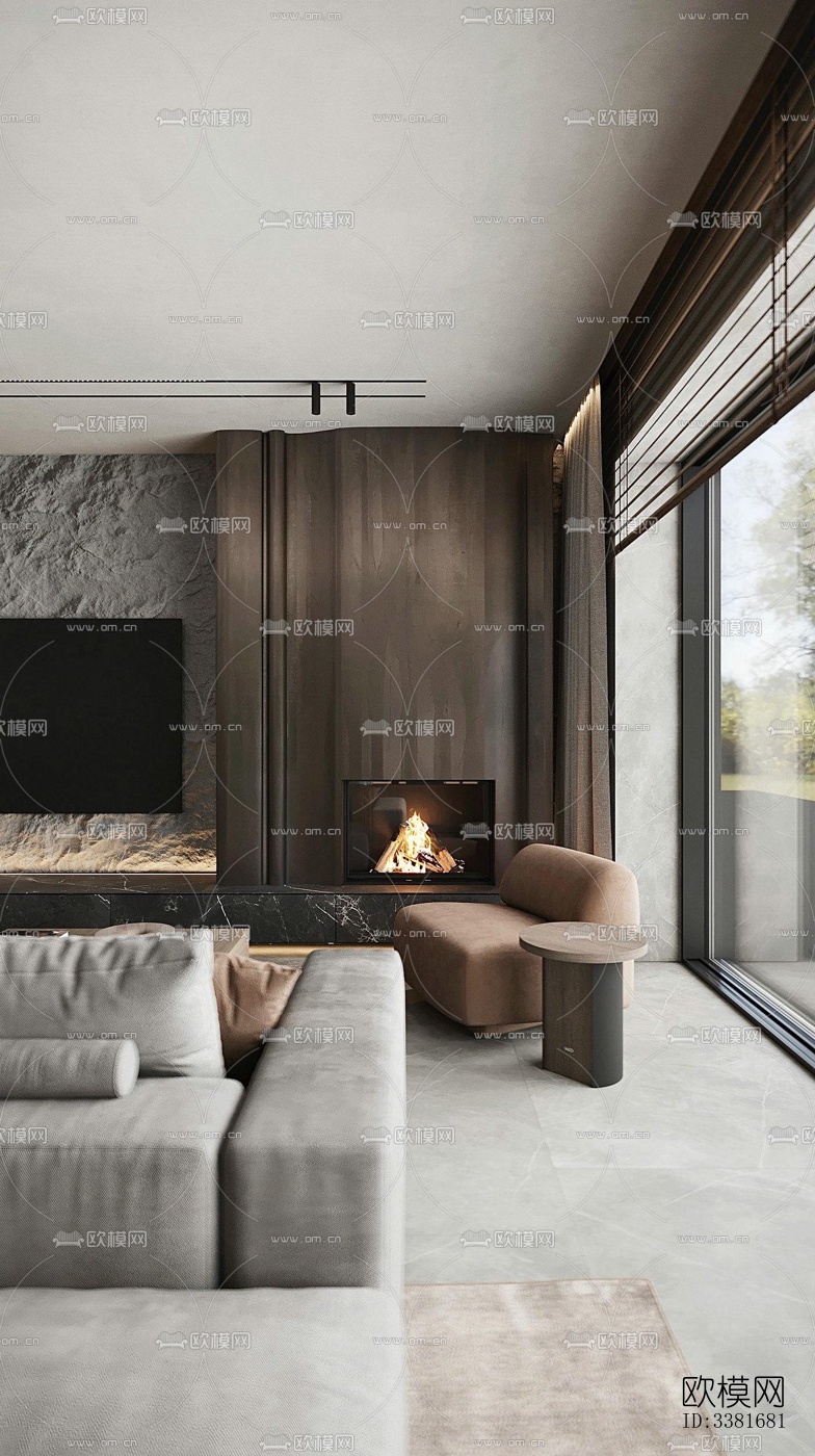 现代别墅效果图下载（渲染图13）