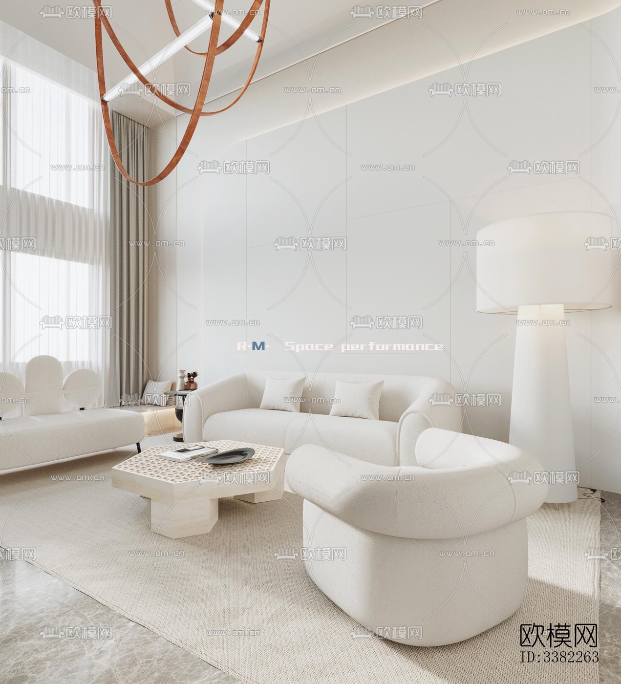 现代别墅效果图下载（渲染图4）