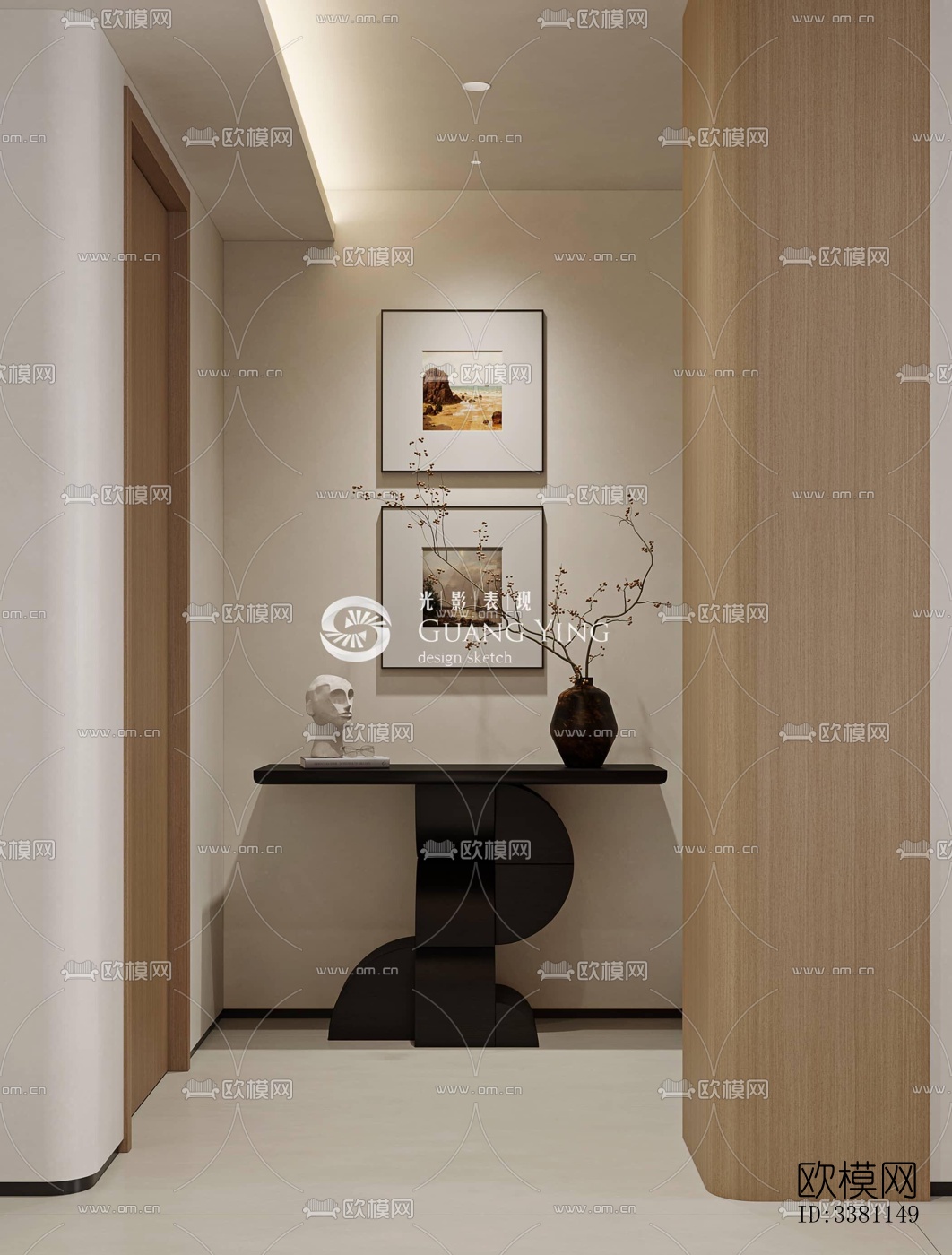 现代别墅效果图下载（渲染图14）