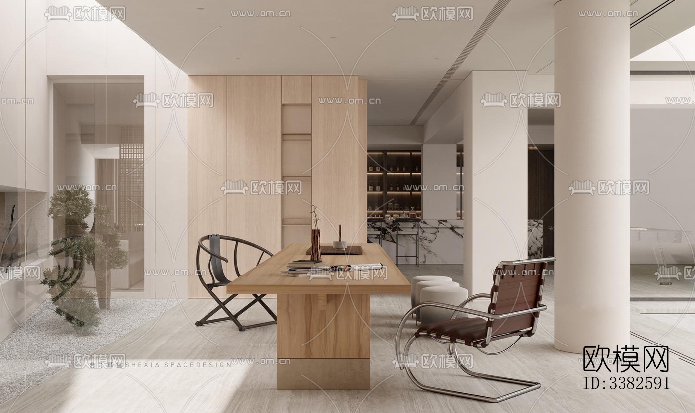 现代别墅效果图下载（渲染图10）