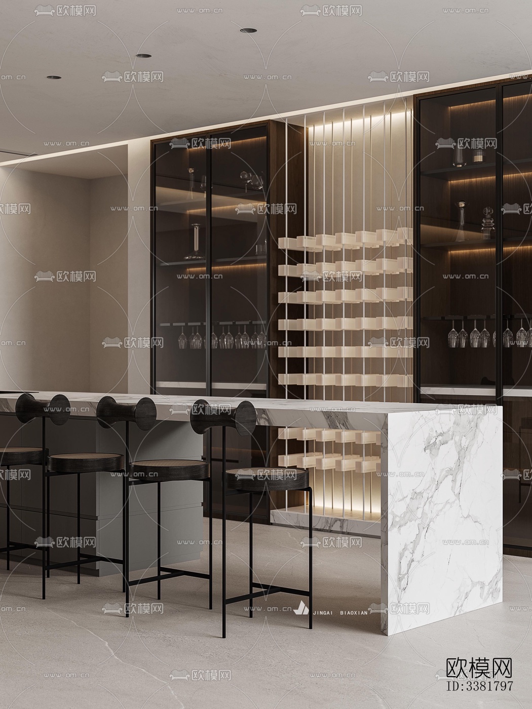 现代别墅效果图下载（渲染图6）