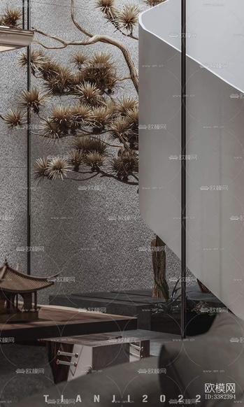 現(xiàn)代別墅效果圖下載(渲染圖10)