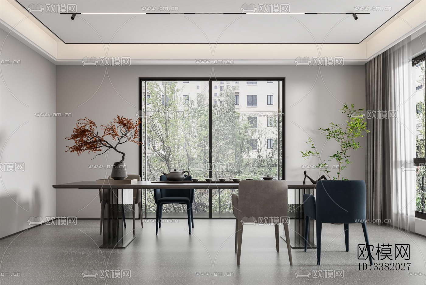 现代别墅效果图下载（渲染图4）