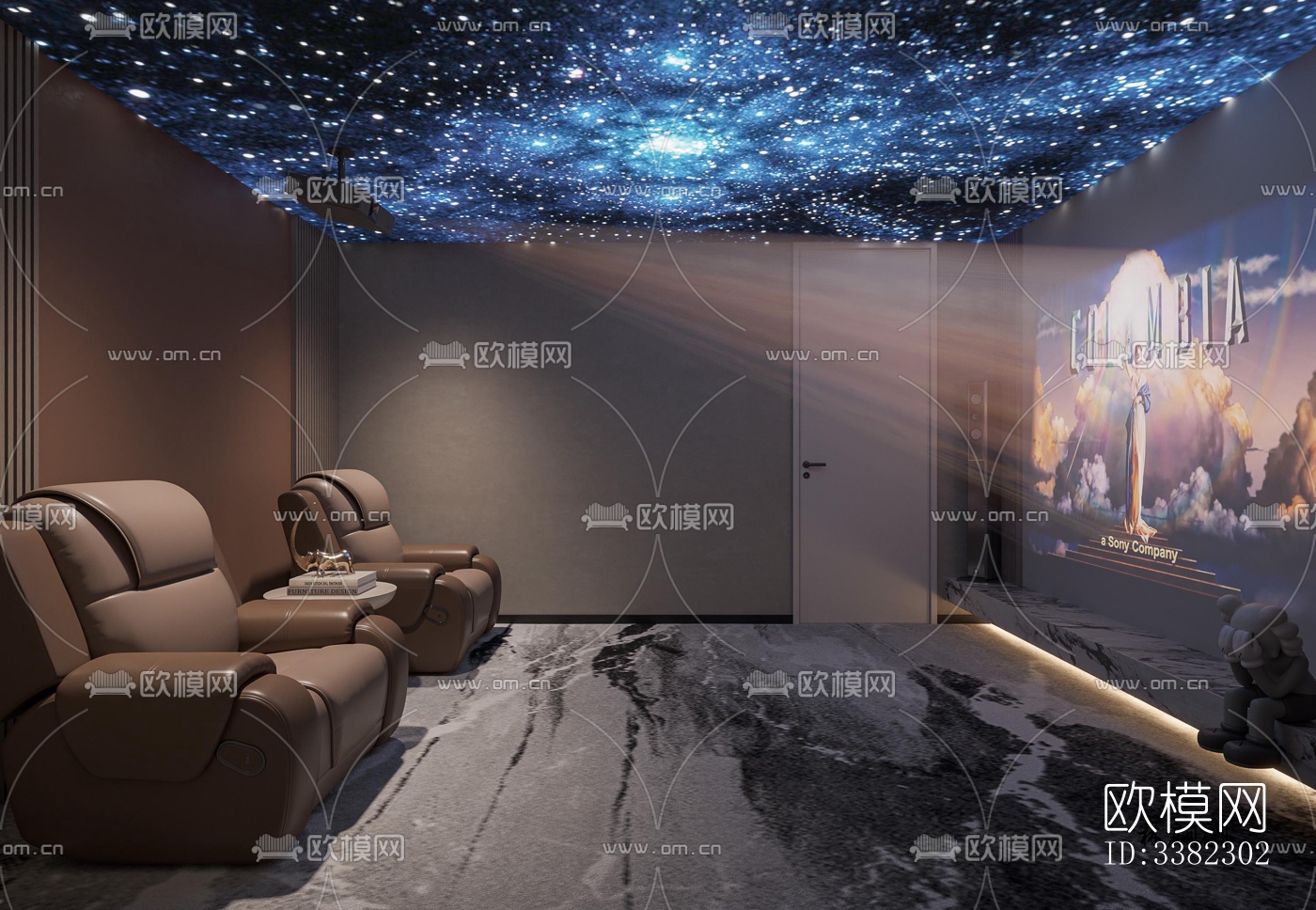 现代别墅效果图下载（渲染图7）