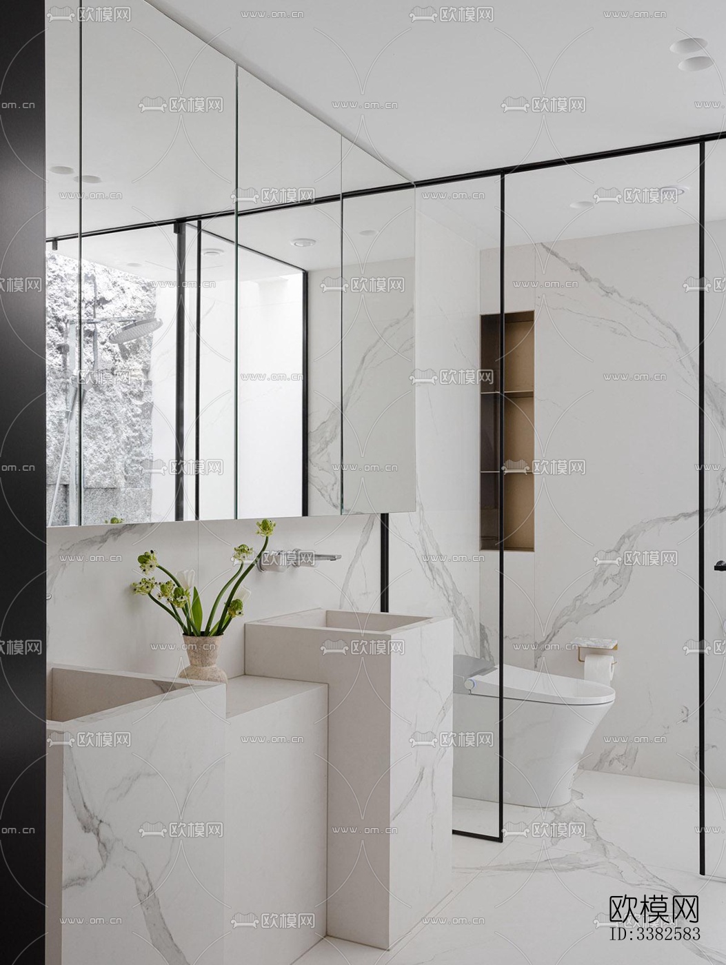 现代别墅效果图下载（渲染图16）