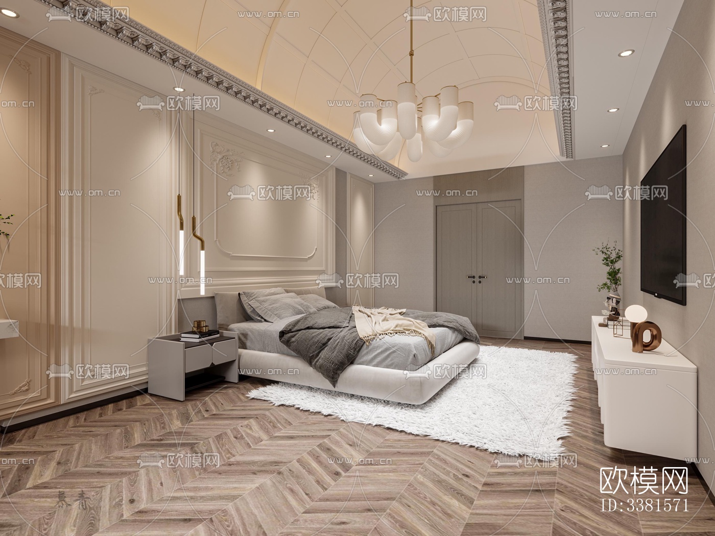 现代别墅效果图下载（渲染图9）