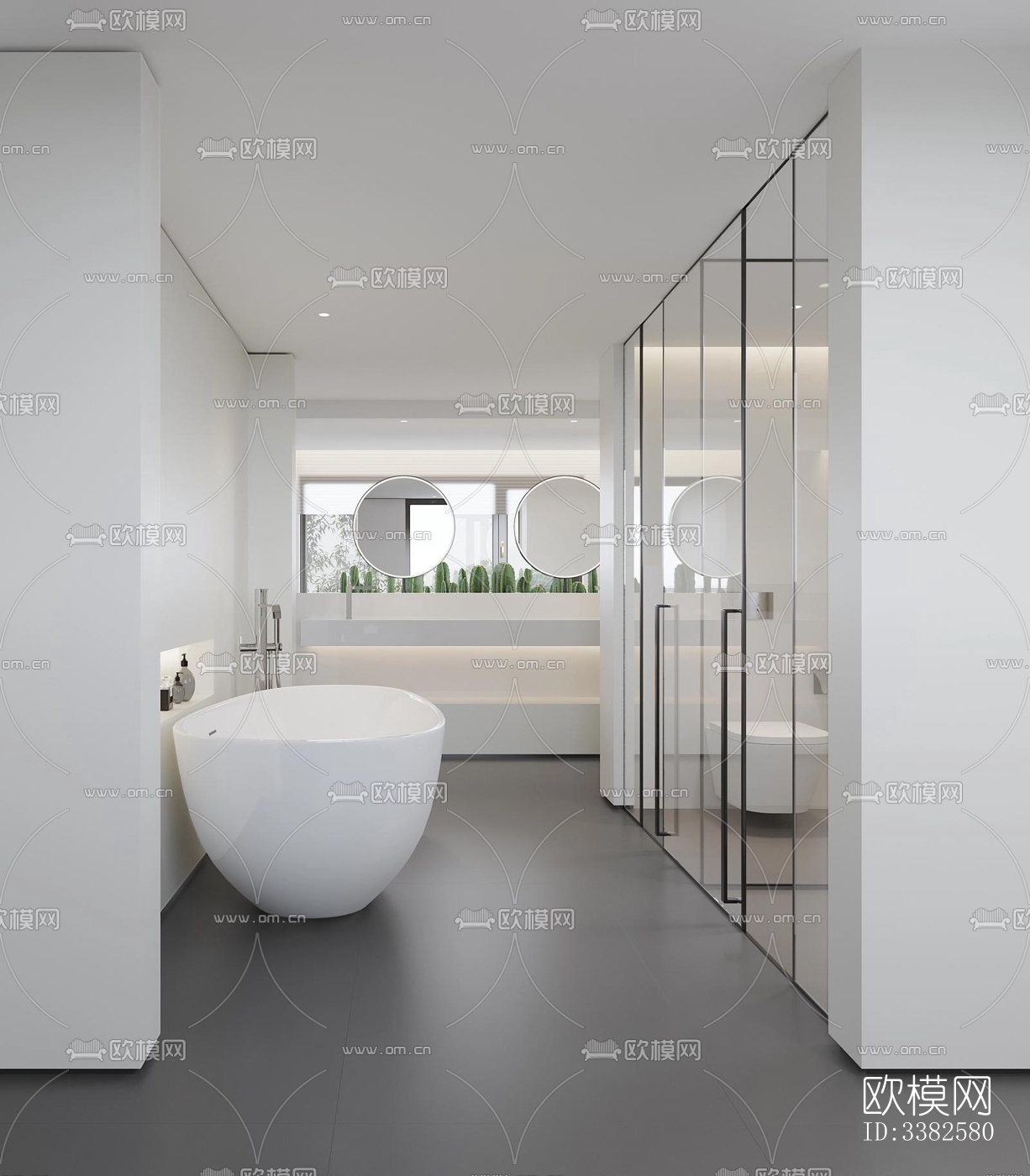 现代别墅效果图下载（渲染图2）