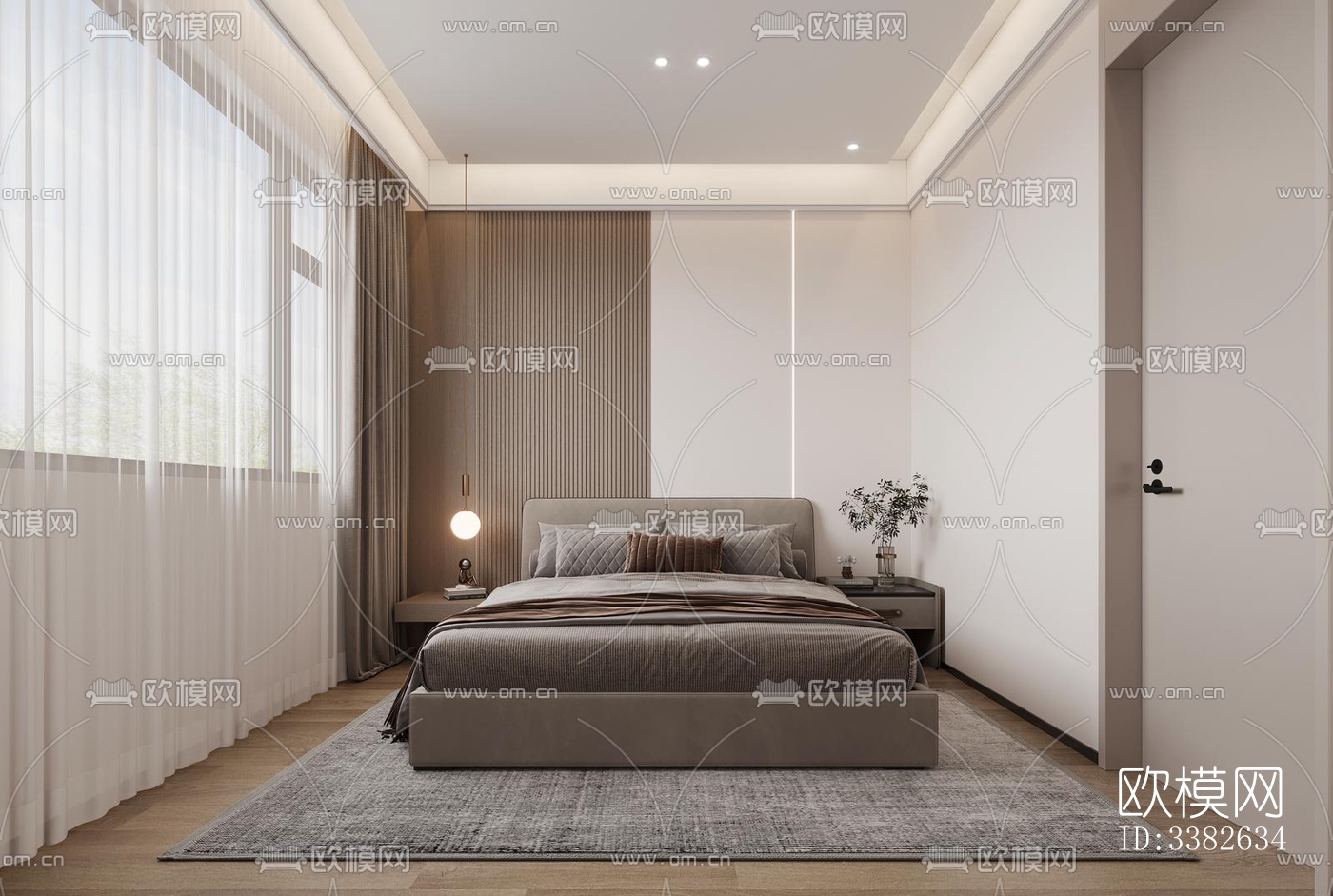 现代别墅效果图下载（渲染图4）