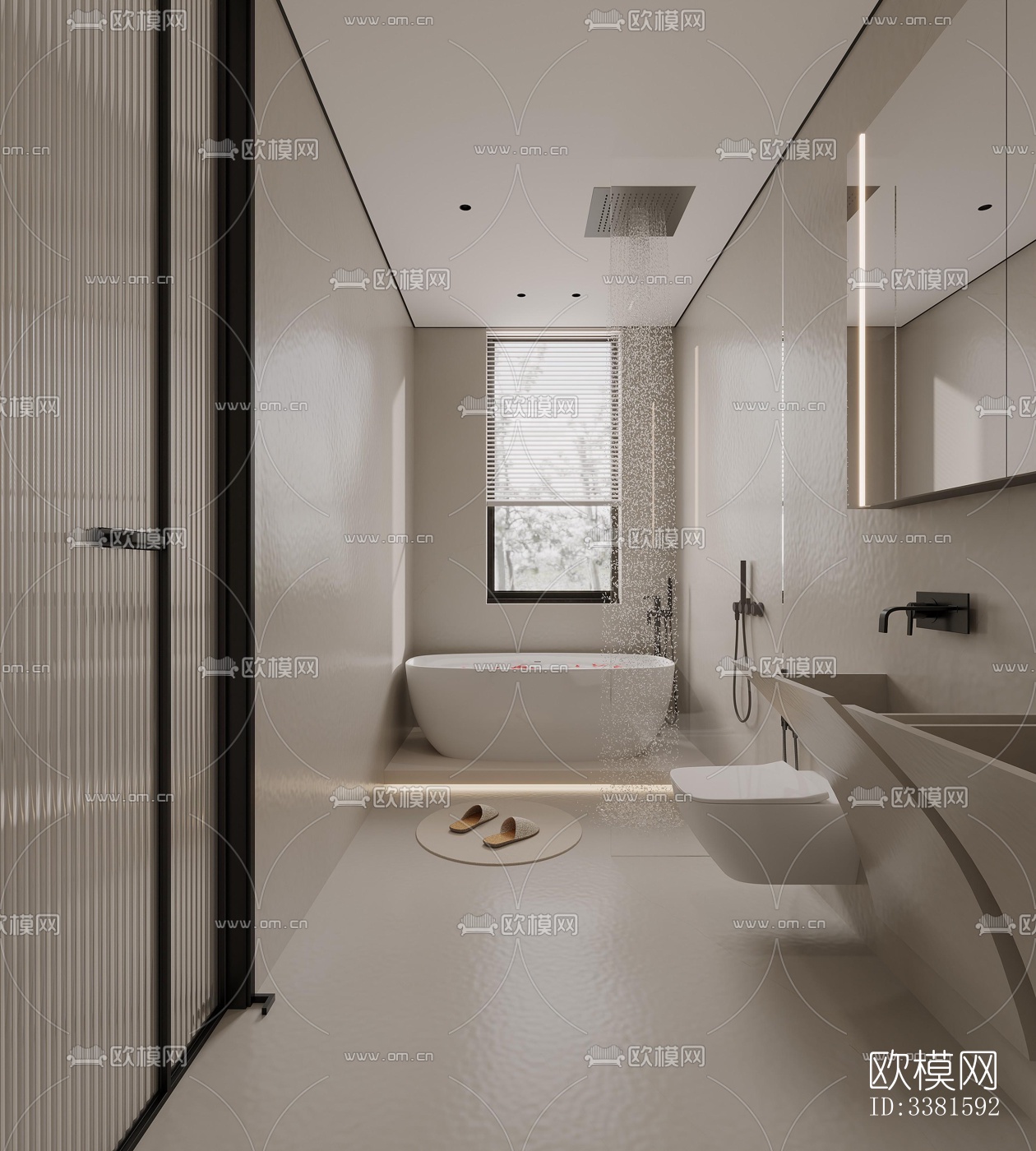 现代别墅效果图下载（渲染图13）