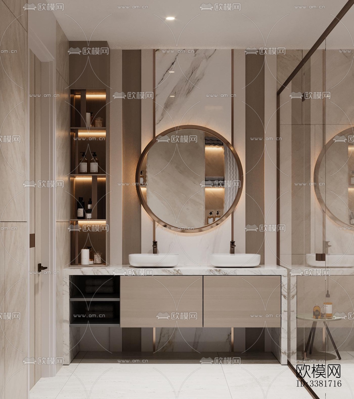 现代别墅效果图下载（渲染图7）