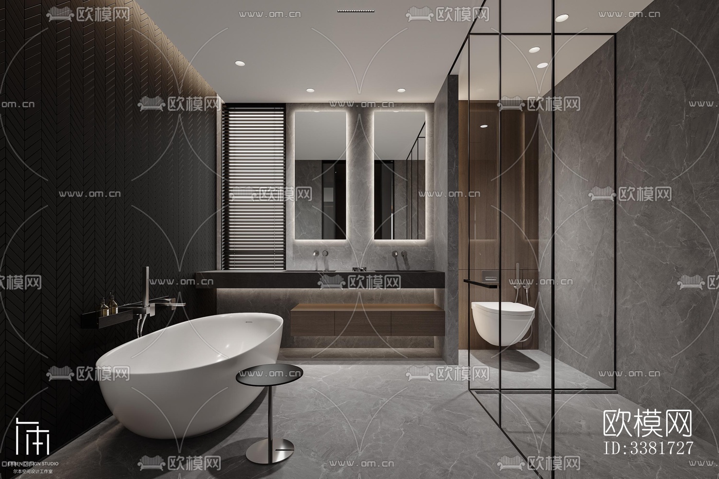 现代别墅效果图下载（渲染图9）