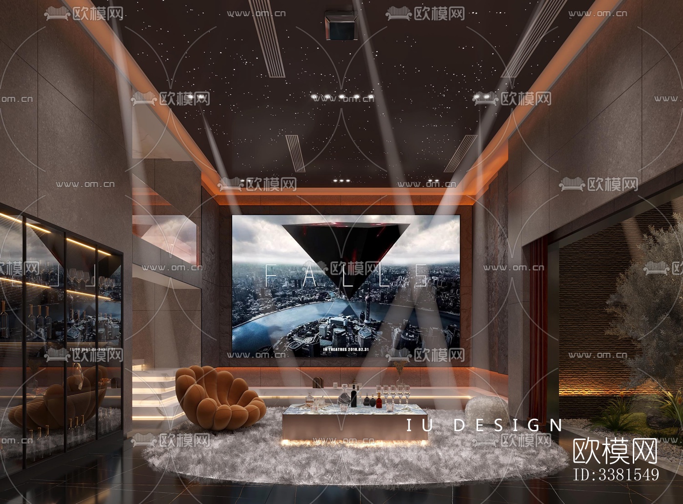 现代别墅效果图下载（渲染图2）