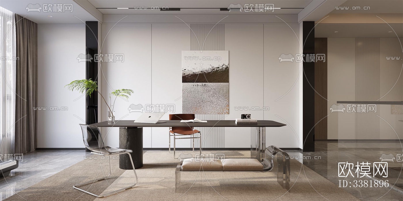 现代别墅效果图下载（渲染图8）