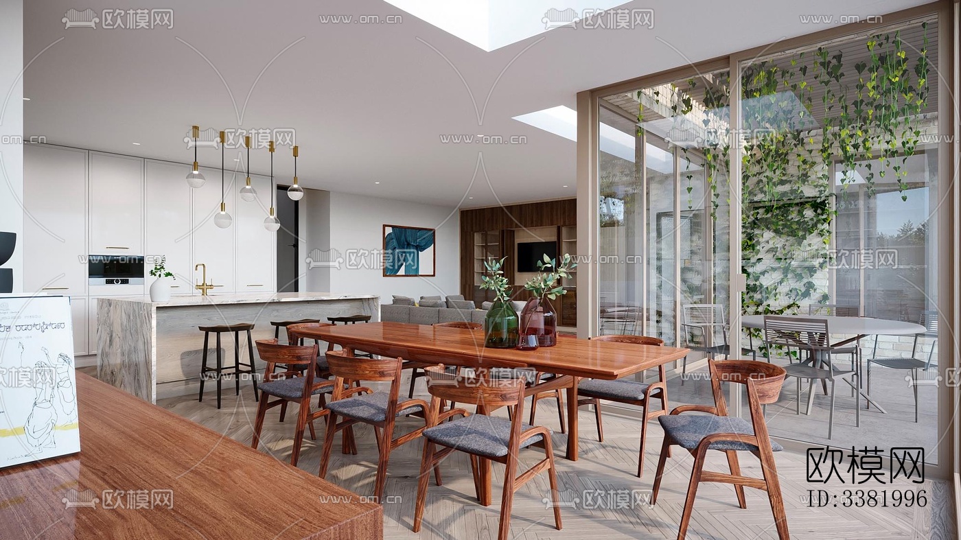 现代别墅效果图下载（渲染图2）