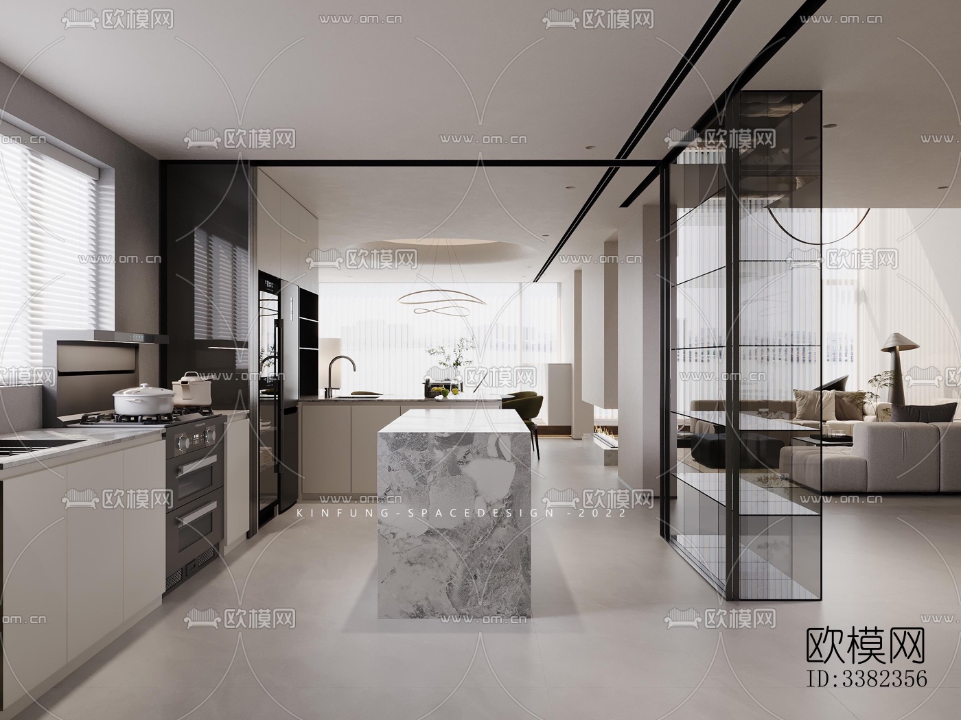 现代别墅效果图下载（渲染图19）