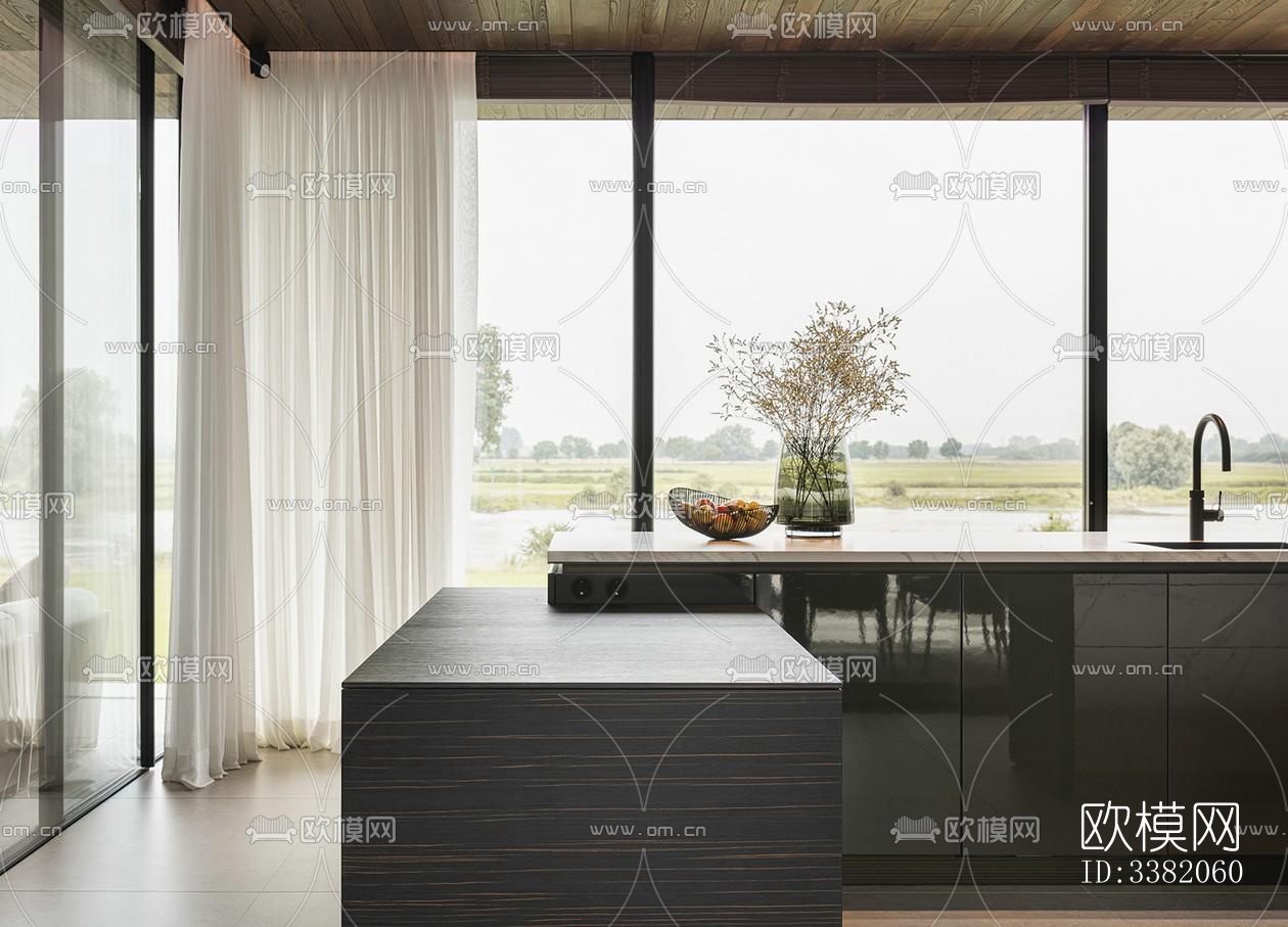 现代别墅效果图下载（渲染图12）