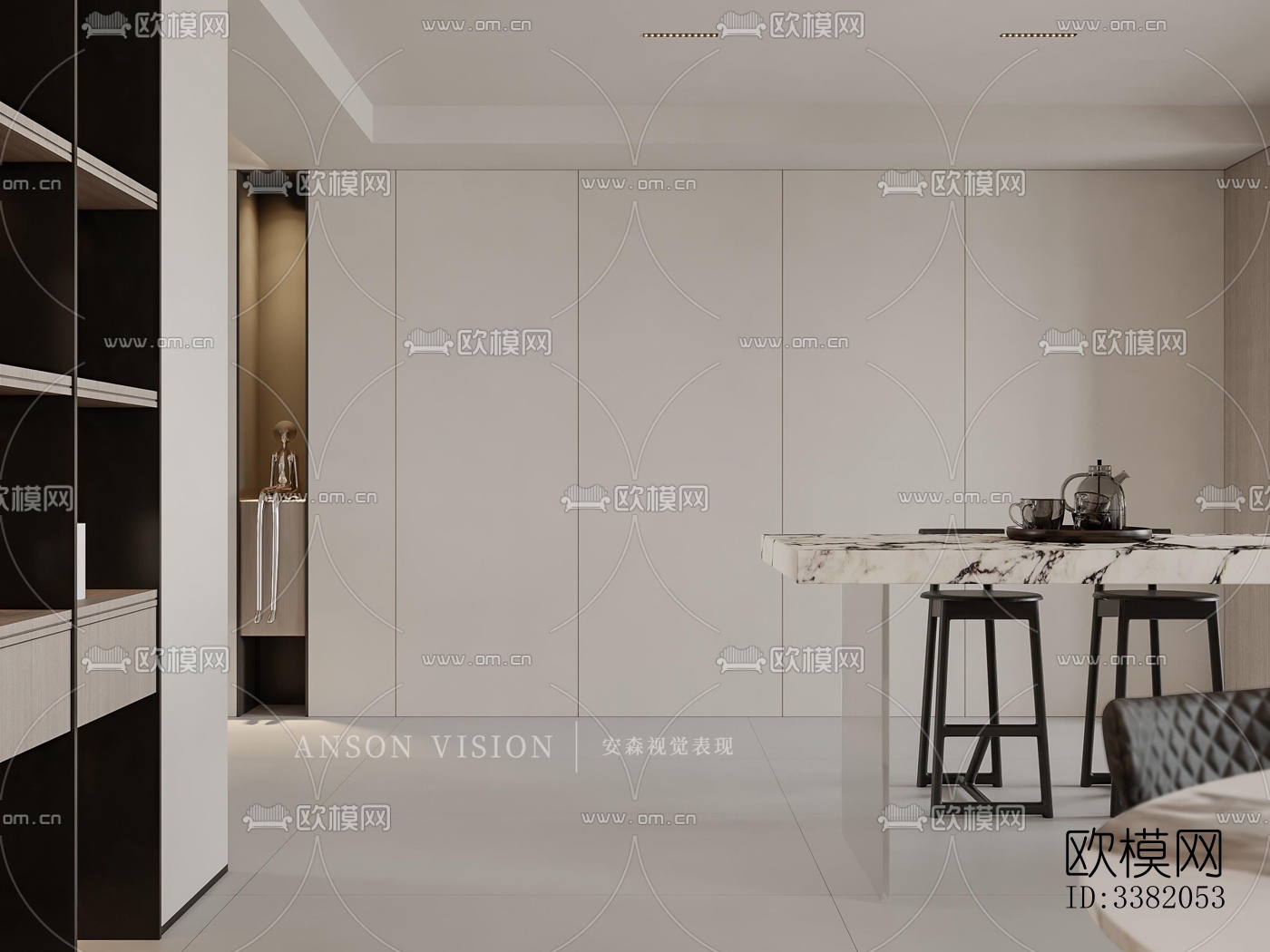 现代别墅效果图下载（渲染图12）