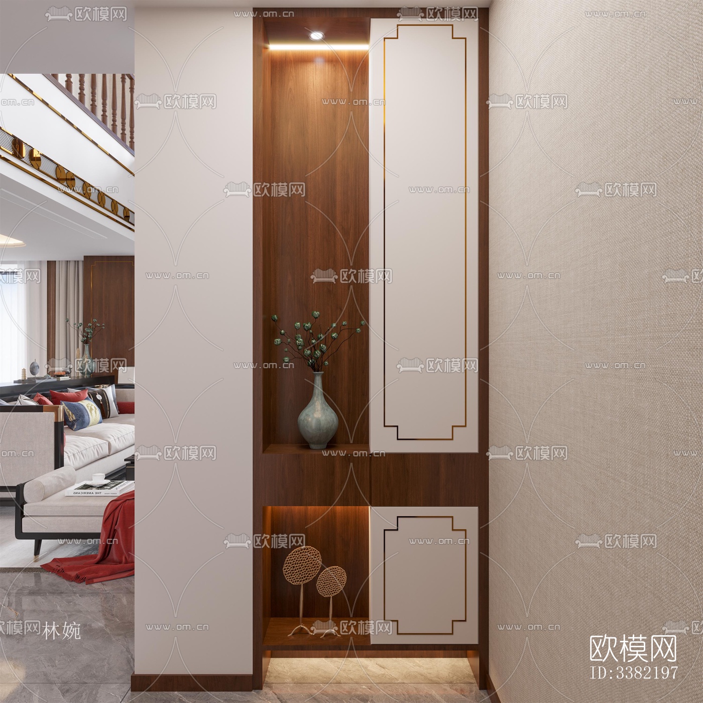 现代别墅效果图下载（渲染图4）