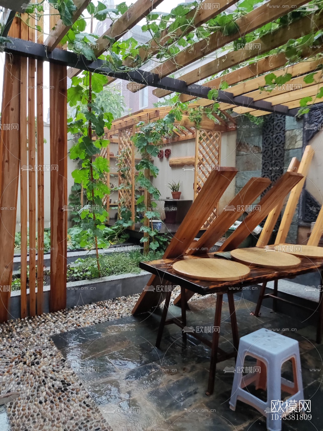 现代别墅效果图下载（渲染图1）