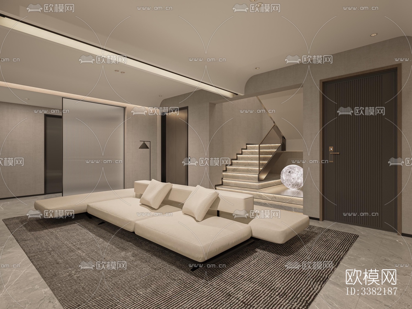 现代别墅效果图下载（渲染图5）