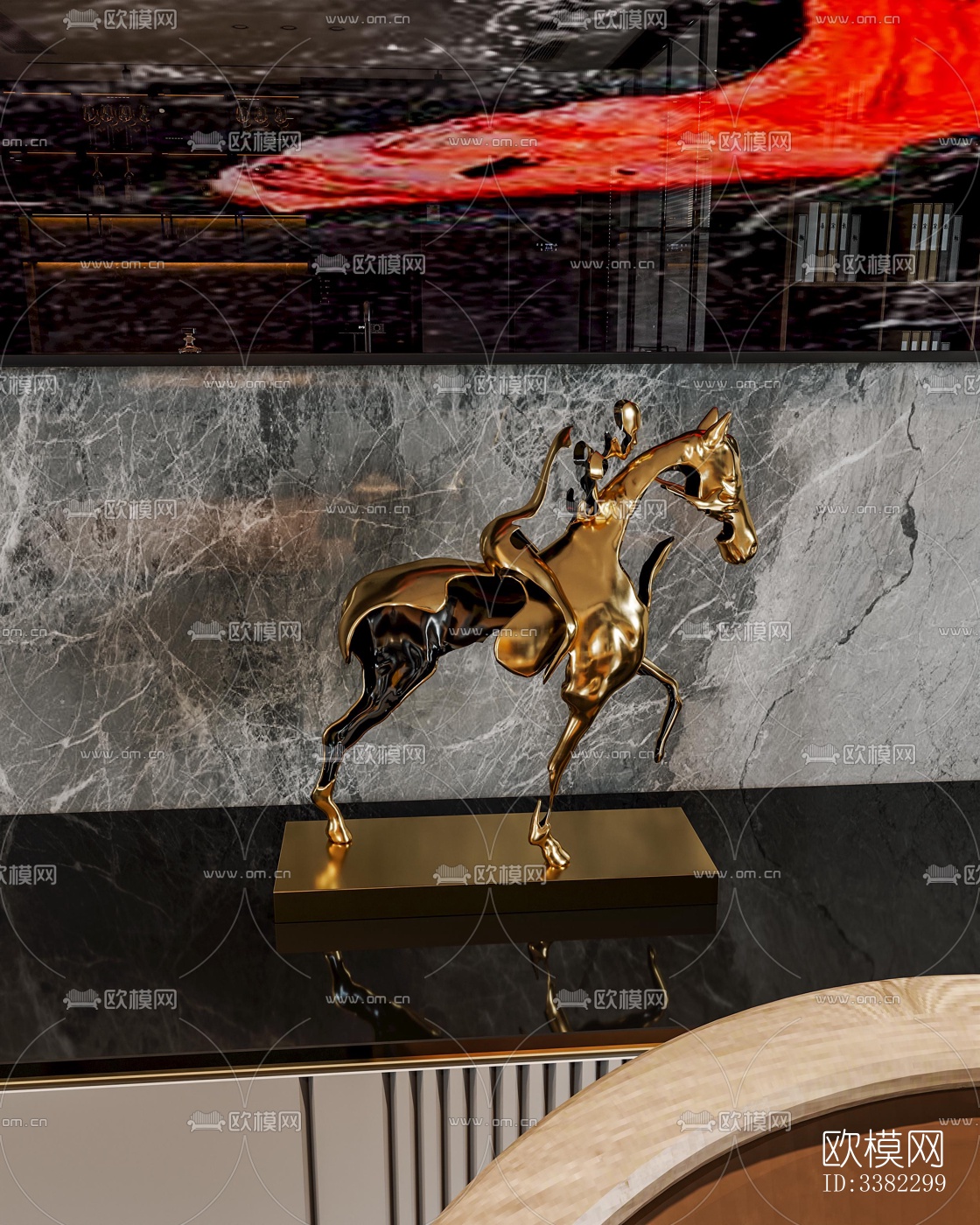 现代别墅效果图下载（渲染图3）