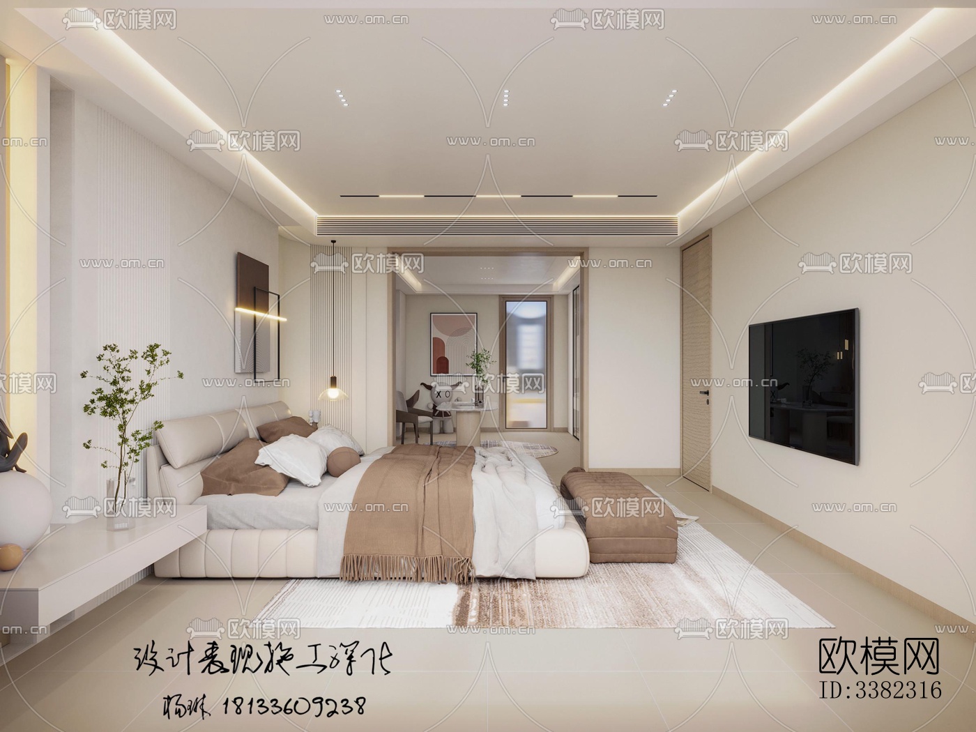 现代别墅效果图下载（渲染图8）