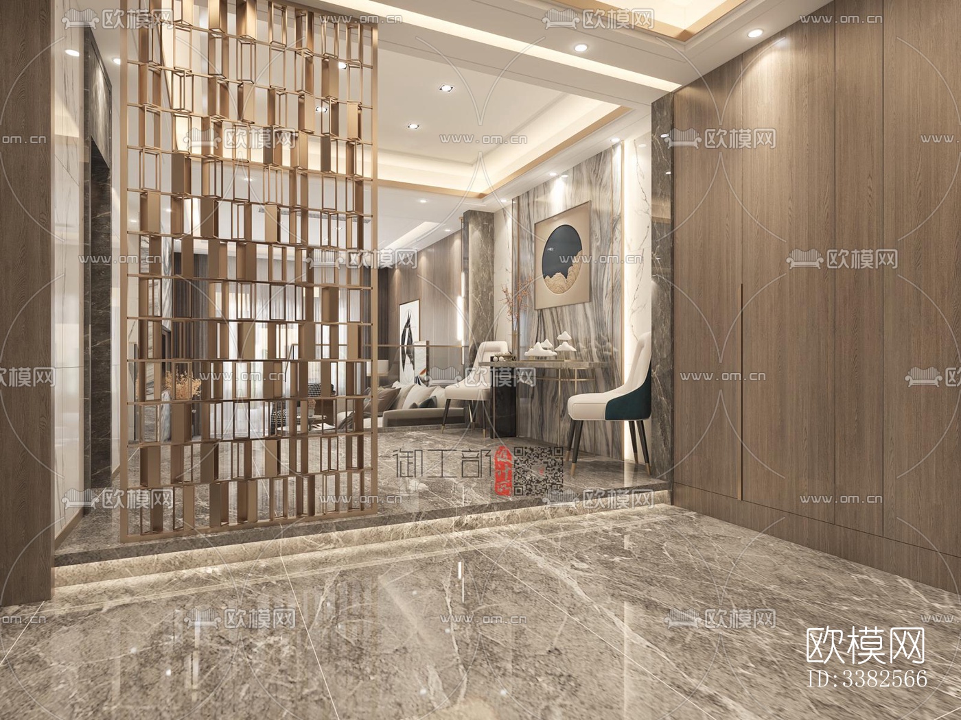 现代别墅效果图下载（渲染图7）