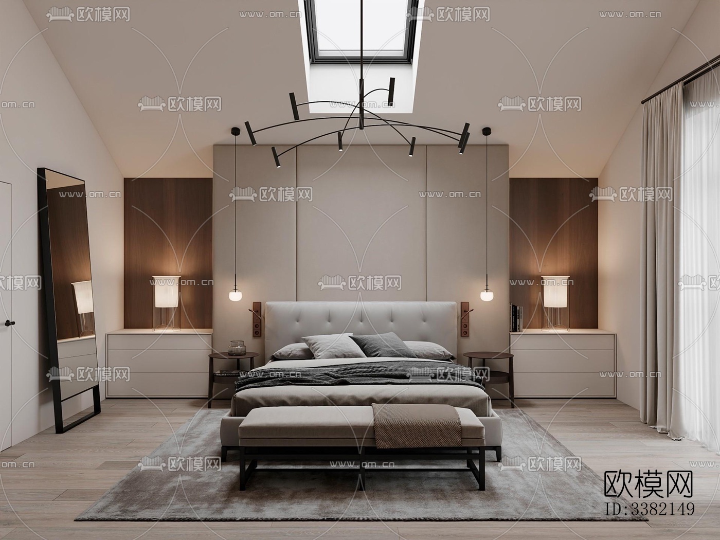 现代别墅效果图下载（渲染图7）