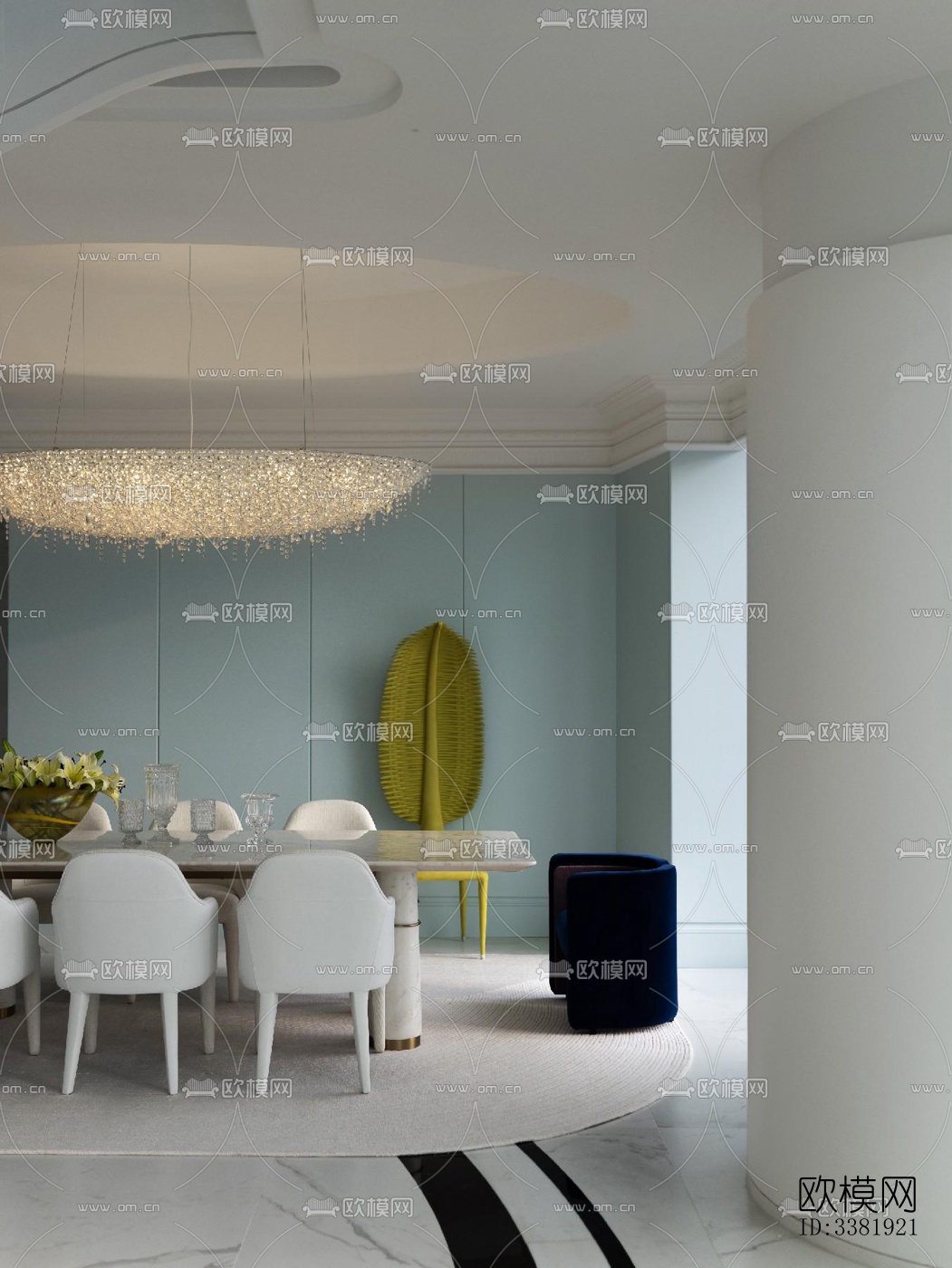 现代别墅效果图下载（渲染图9）