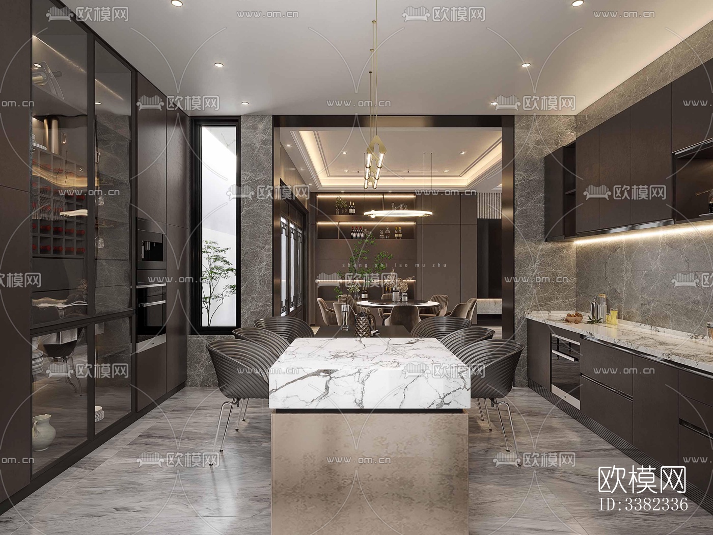 现代别墅效果图下载（渲染图5）