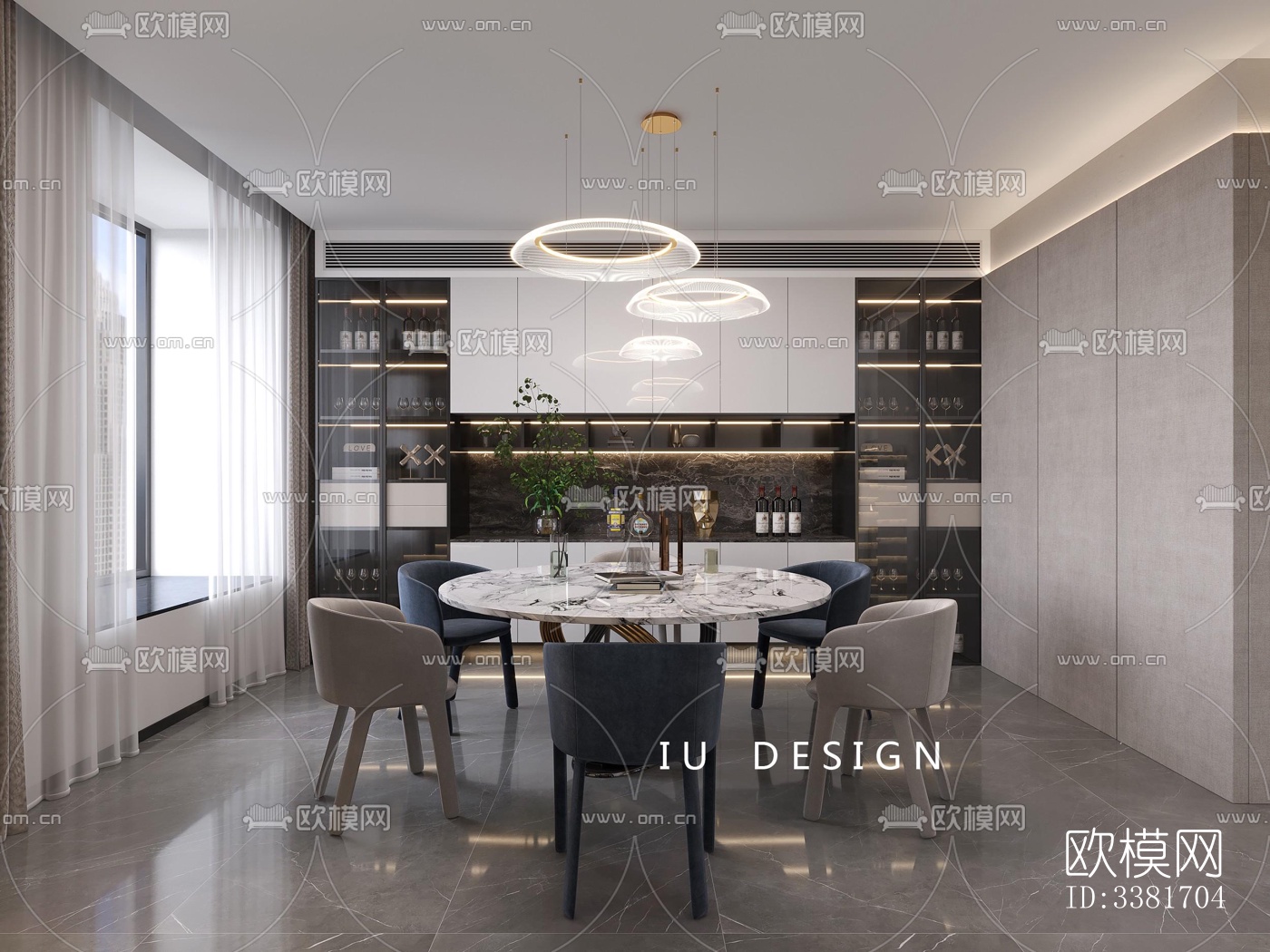 现代别墅效果图下载（渲染图4）