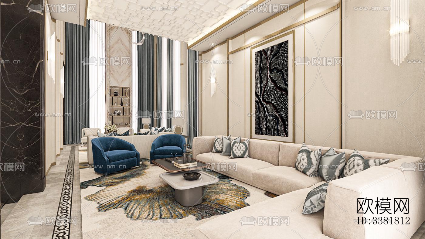 现代别墅效果图下载（渲染图10）