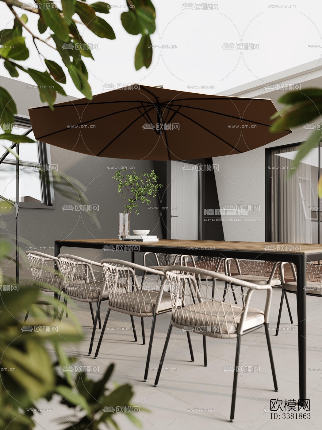 现代别墅效果图下载（渲染图15）