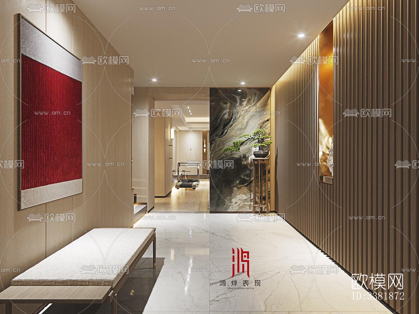 现代别墅效果图下载（渲染图5）