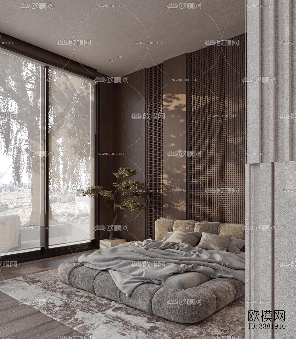 现代别墅效果图下载（渲染图1）