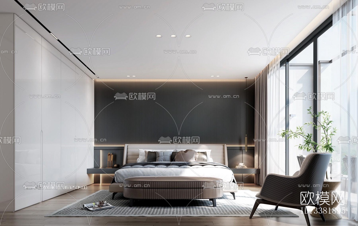 现代别墅效果图下载（渲染图18）