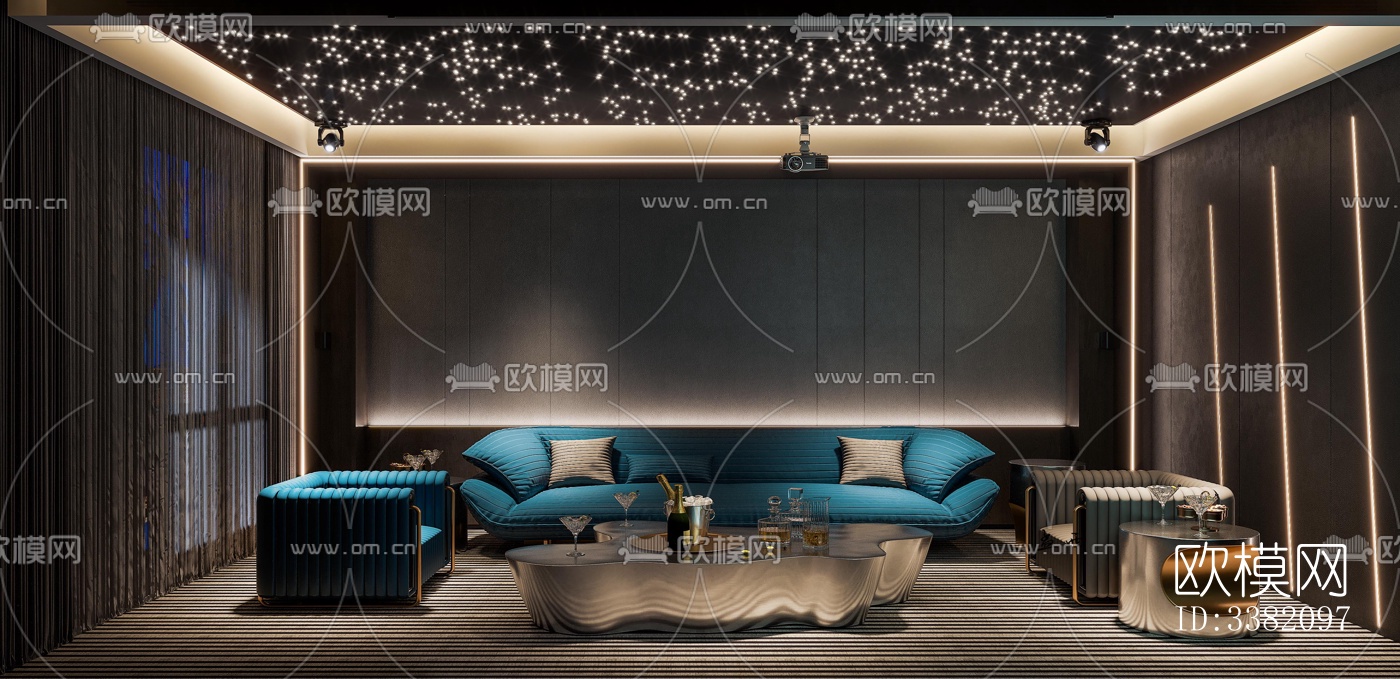 现代别墅效果图下载（渲染图5）