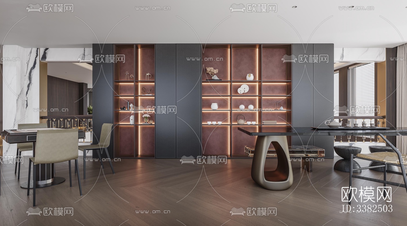 现代别墅效果图下载（渲染图13）